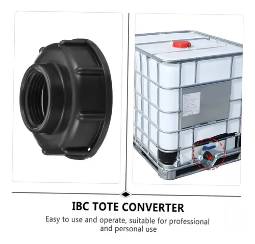 Tapa Adaptador S60x6 Ibc Ó Bidón Con Salida1pulgada 32mm 2pc 7