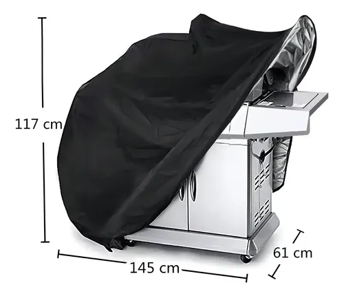 Funda Barbacoa Impermeable Allidea Protector Parrilla 145x117x61cm 9