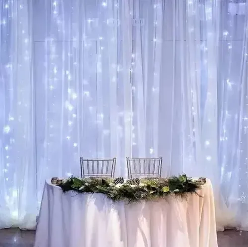 Cortinas Serie Luces 300 Led Decorativas Usb 8 Modelo 3x3m 12