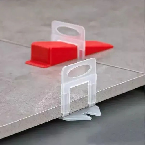 Clips Separador Nivelador De Cerámica 1.5mm / 100pcs Transparente 4