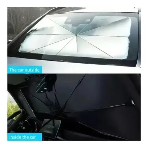 Quitasol Parasol Parabrisas Auto Tipo Sombrilla Cubre Sol 15