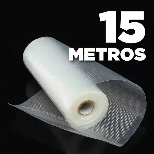 Pcak 2 Rollo Bolsa Gofrada Vacio 28 Cm X 15 Metros P/oster 9