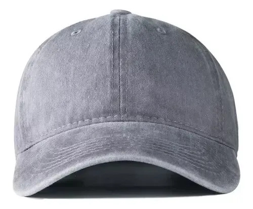 Gorro Jockey Desgastado Básico Estampar O Bordado Unisex 19