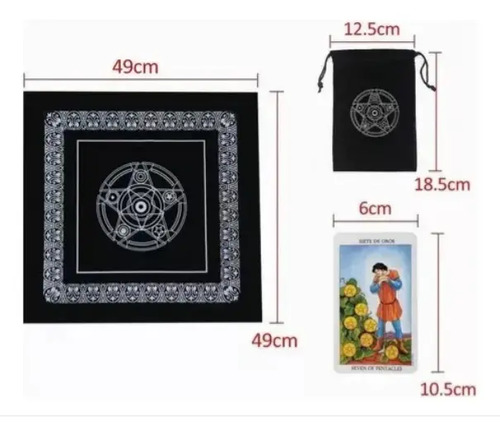 Cartas Tarot Rider Waite 78 Cartas Arcanos. + Valor Package 4