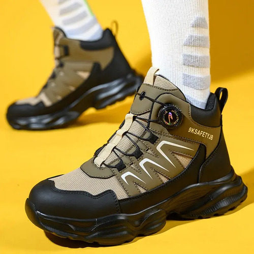 Botas De Seguridad Hombre Trabajo De Zapato Tenis Industrial 6