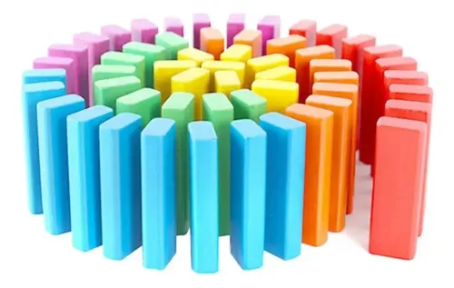 Juego Educativo De Bloques Construcción Coloridos 54 Pieza 8