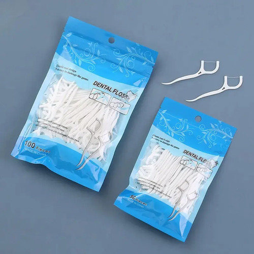 100 Hilo Dental, En Bolsas, Limpio E Higiénico 11