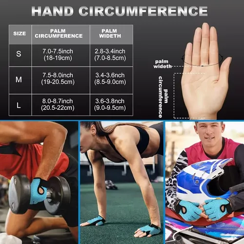 Guantes Entrenamiento Gym Pesas Alta Calidad 15
