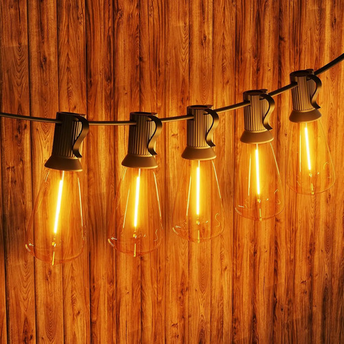 Cadena De 25 Luces De 15 M Que Se Puede Conectar En Serie Blanco Cálido 17