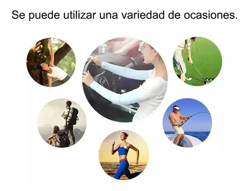 3 X Par De Mangas Deportivas Premium Para Brazos, Filtro Uv Negro.gris.blanco. 17