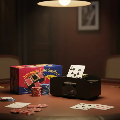 Mezclador Barajador Repartidor De Cartas Naipe Poker A Pilas 11