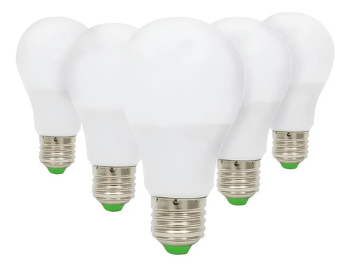 Pack 5 Ampolletas Led 15w E27 Sec Luz Cálida/fría Hbled 8