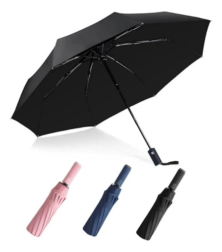 Paraguas Plegable Automático,luvia Y Sombrilla De Protección 17