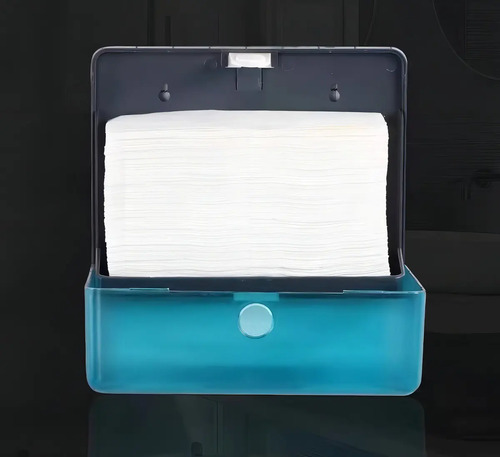 General Dispensador De Papel Toalla Interfoliada Azul Acero 11