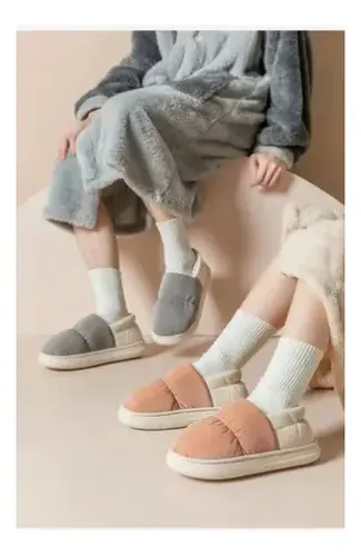 Pantuflas Todo Incluido Impermeables Y De Algodón Polar 19