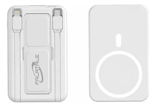 Powebank Ym-903 Compatible Con iPhone Con 10.000 Mah Blanco Blanco 2