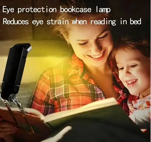 Luz De Lectura  Para Leer  Luz Para Leer Libros  Recargable Negro 6