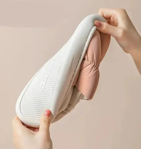 Pantuflas Todo Incluido Impermeables Y De Algodón Polar 19
