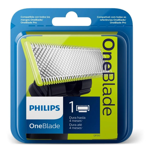 Repuesto De Cuchillas Philips One Blade X2 Qp220/50 18