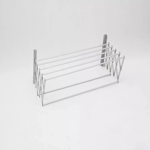 Tender De Pared Retráctil Aluminio Blanco Click Ventas 80cm 2