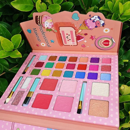 Juego De Juguetes De Maquillaje Cosmético Para Niños Set De 15