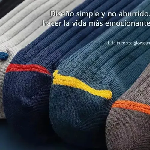 Pack 12 Pares Calcetines Bambú Hombre Invierno¡alta Calidad! 12 Pares Por Paquete 39-44 6