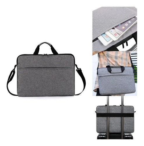 Bolso Ordenador Para Notebook Funda Portátil Fundas 17inch Gris 9