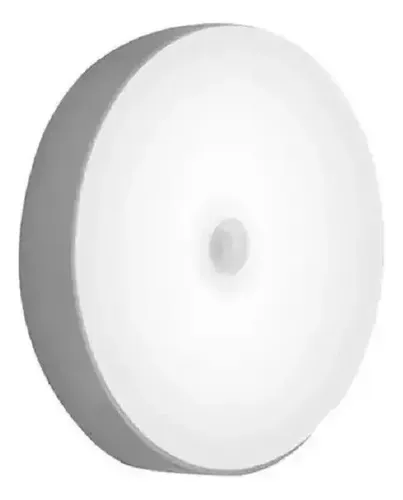 Luz Emergencia Recargable Led Con Sensor De Movimiento Y Luz Amarillo 16