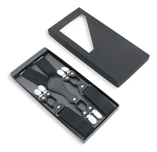 Suspensor En Caja Hombre Ajustables Y Elástico De Colores 5