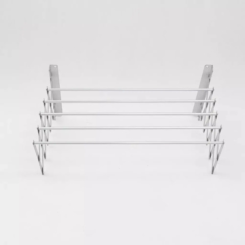 Tender De Pared Retráctil Aluminio Blanco Click Ventas 80cm 12