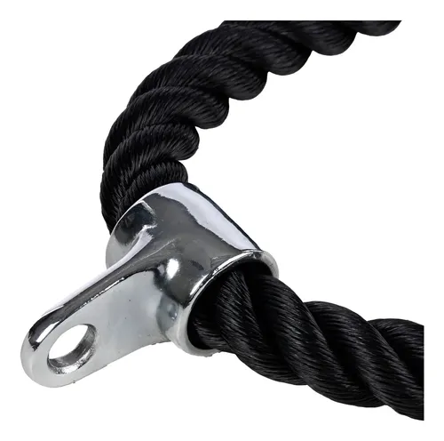 Cuerda Soga Para Triceps, Biceps Polea Mancuernas Fitness 10
