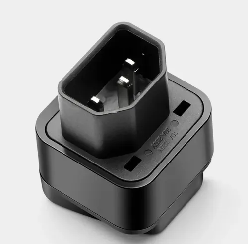 Adaptador Ups C14 A C13 Au Us Uk Eu Chile Enchufe 2pack Negro 19