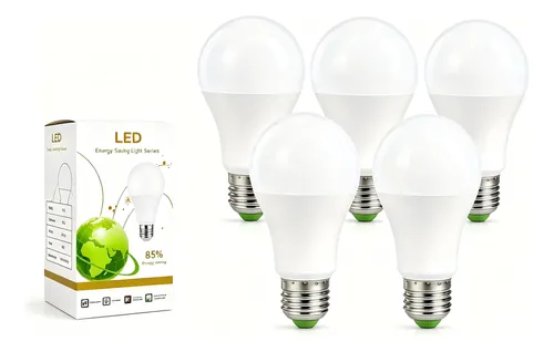 Pack 5 Ampolletas Led 15w E27 Sec Luz Cálida/fría Hbled 9