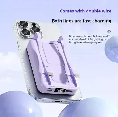 Powebank Ym-903 Compatible Con iPhone Con 10.000 Mah Blanco Blanco 19