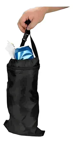 Basurero Auto De Tela - Organizador Higiene Sanitario Basurero Auto De Tela - Organizador Higiene Sanitario Negro 10