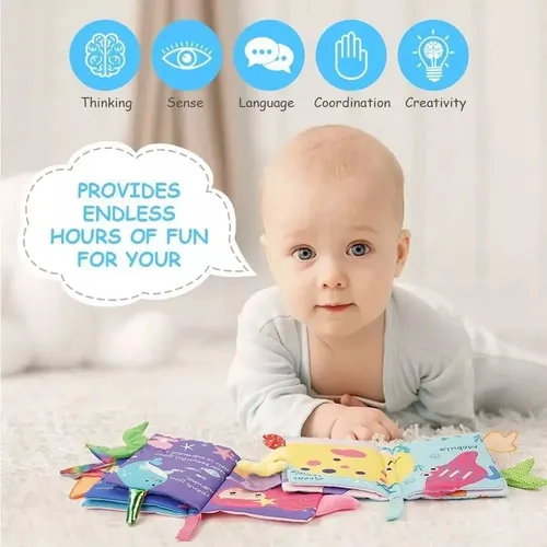 Libro Sensorial Para Niños/niñas Para Estimulación Temprana 7