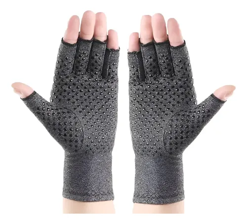 Guantes Cobre Compresión Artritis Tendinitis Túnel Carpiano 15