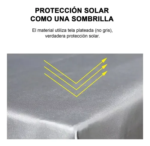 Funda Para Lavadora Impermeable/funda Para Lavadorasecadora Plateado 5
