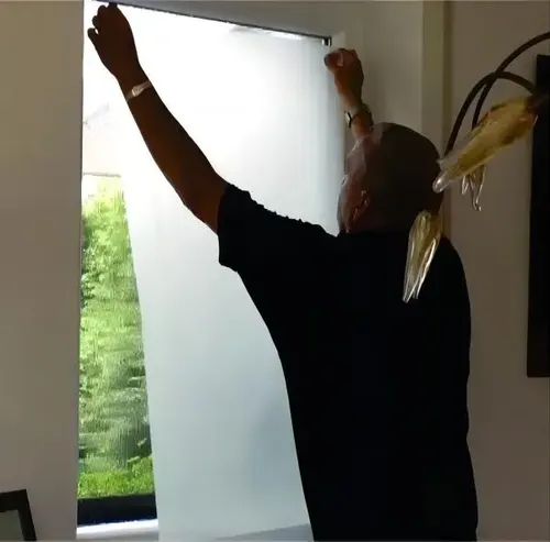 Rollo De Película Para Ventana Esmerilada De 2mx 50cm 3