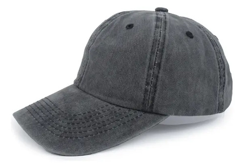 Gorro Jockey Desgastado Básico Estampar O Bordado Unisex 3
