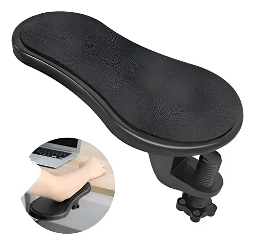 Apoyabrazos Para Computadora Escritorio-giratorio 180° Negro 9