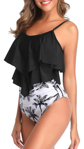 Bikini Alto En Punta Damasco Moda Sexy Traje De Baño 7