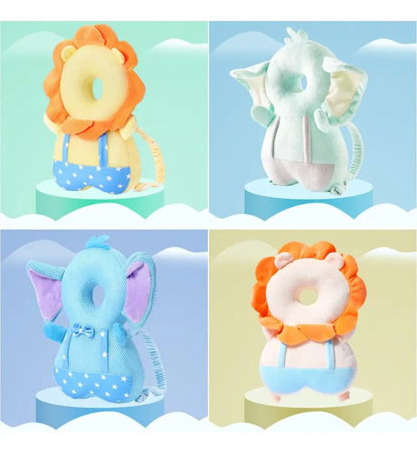 Mochila Protectora Para Cabeza Y Cuello Para Caidas Bebe 4