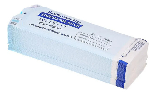 Bolsas De Esterilización 90 X 260 Mm - Pack De 200 Unidades