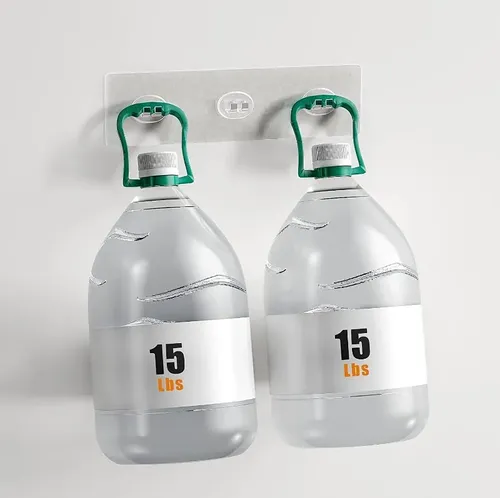 Organizador De Ducha Repisa Baño Adhesivo Set 3 Inoxidable Negro 15