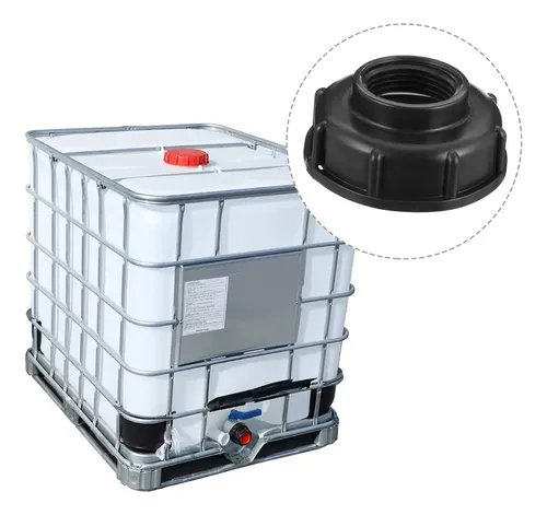 Tapa Adaptador S60x6 Ibc Ó Bidón Con Salida1pulgada 32mm 2pc 14