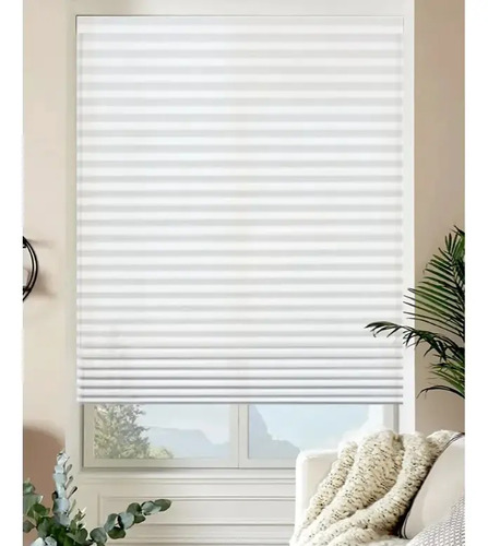 Cortina Autoadhesiva Sin Taladro, Bloqueo Luz 90x240 Blanco 20