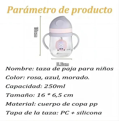Vaso Entrenador 360 Antiderrames Para Bebés Biberón 250ml 17