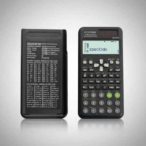 Calculadora Científica Profesional De Funciones, Color Negro Negro