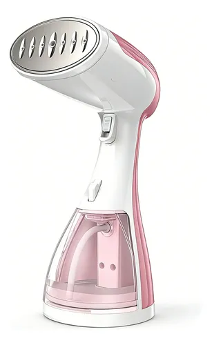 Plancha A Vapor Vertical Vaporizador Ropa Portatil Rosa Claro 11